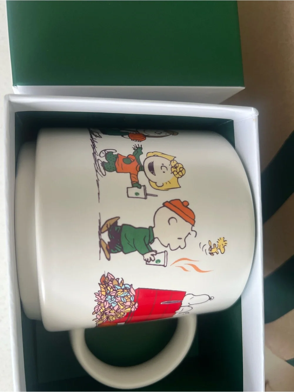 Brand new Peanuts x Starbucks collectible mug